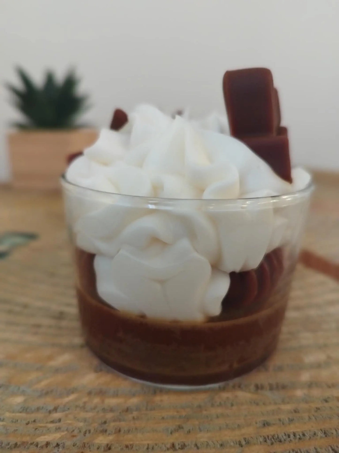 Bougie gourmande De Paques Chocolat Chaud-Cire Naturelle & Parfum de Grasse - Les Senteurs de Lilie