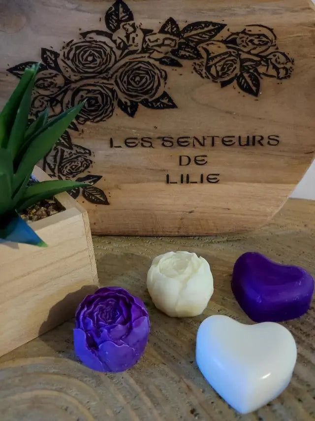Fondant Azalee Du Japon-Cire Naturelle & Parfum de Grasse - Les Senteurs de Lilie