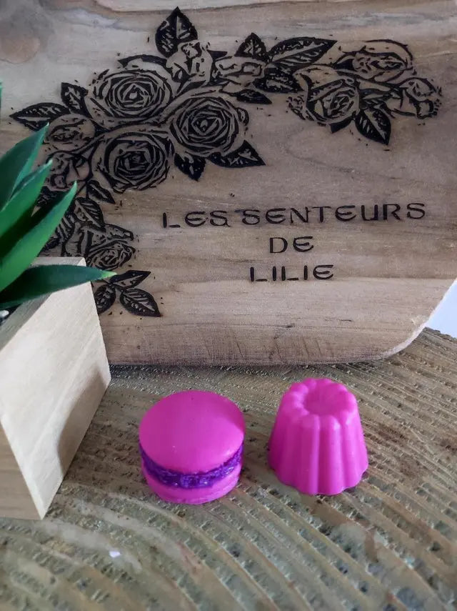Fondant Fruits Rouges-Cire Naturelle & Parfum de Grasse - Les Senteurs de Lilie