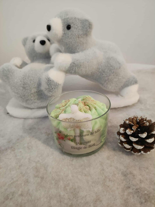 Bougie gourmande Magie de Noel-Cire Naturelle & Parfum de Grasse